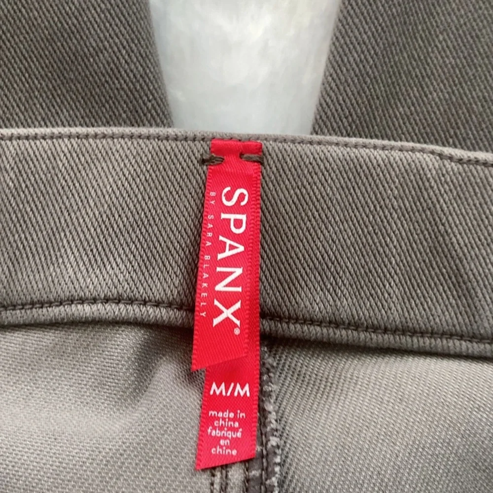 Like New Earthy Taupe Spanx Jean-ish Ankle Leggings - Picture 6 of 7